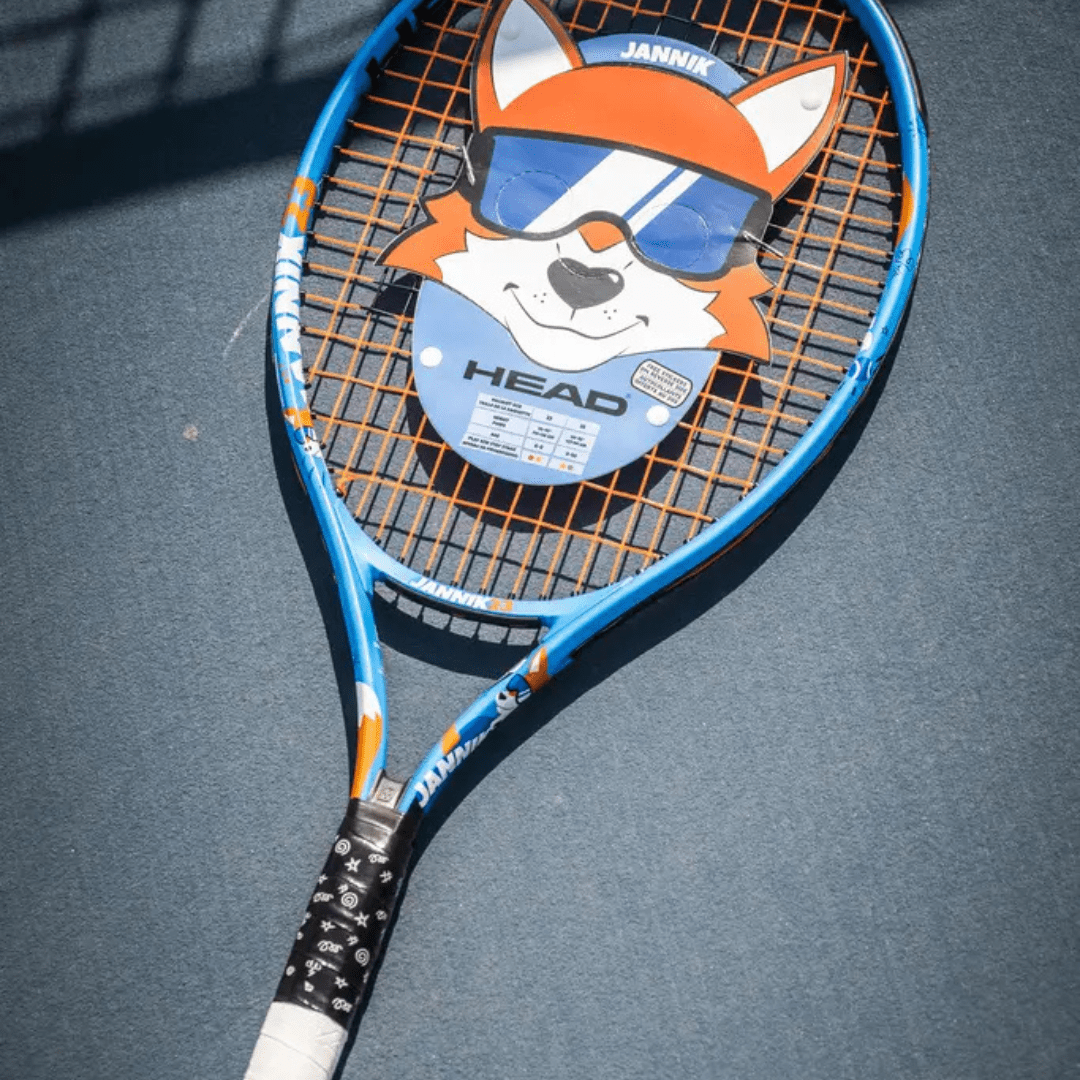 Head Jannik 23 Junior Tennis Racket (6-8 år) 215g 16x18