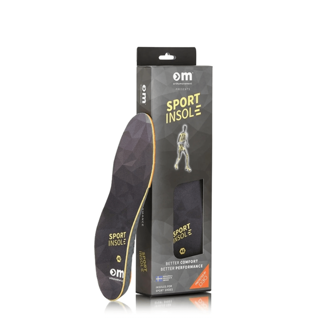 Ortho Movement Sport Insole for shoes anatomiska iläggsulor för skor