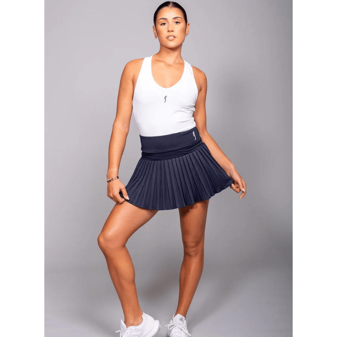 RS Women's Court V-neck Top white träningslinne tennis & padel