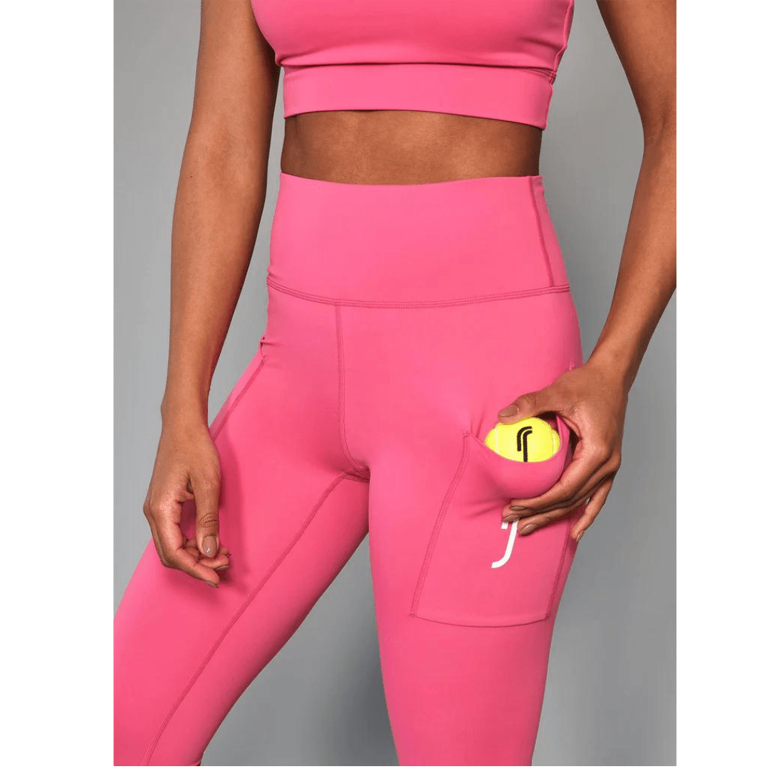 RS Women’s Stretch Tech Side Pocket Tights Hot Pink tennis & padel
