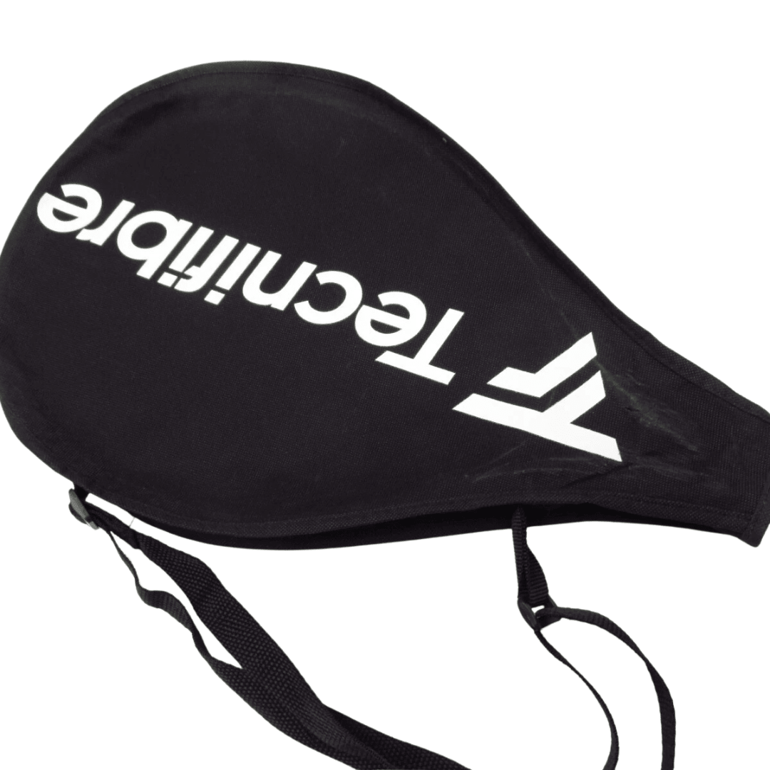 Tecnifibre 3/4 Single Junior Tennis Racket Cover Sort ketchercover til tennisketcherhoved
