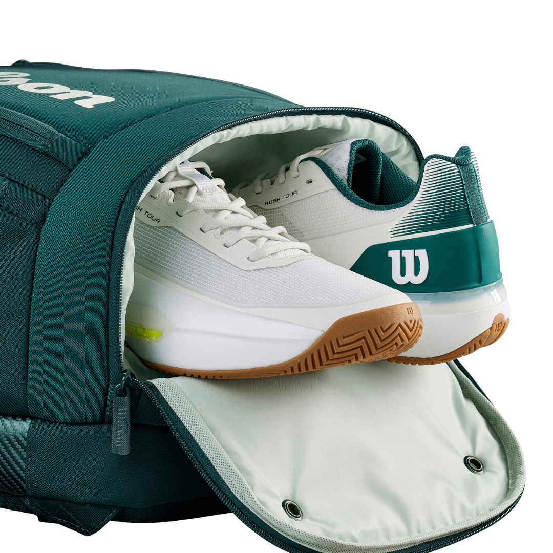 Wilson Blade v10 Backpack Green tennisryggsäck grön