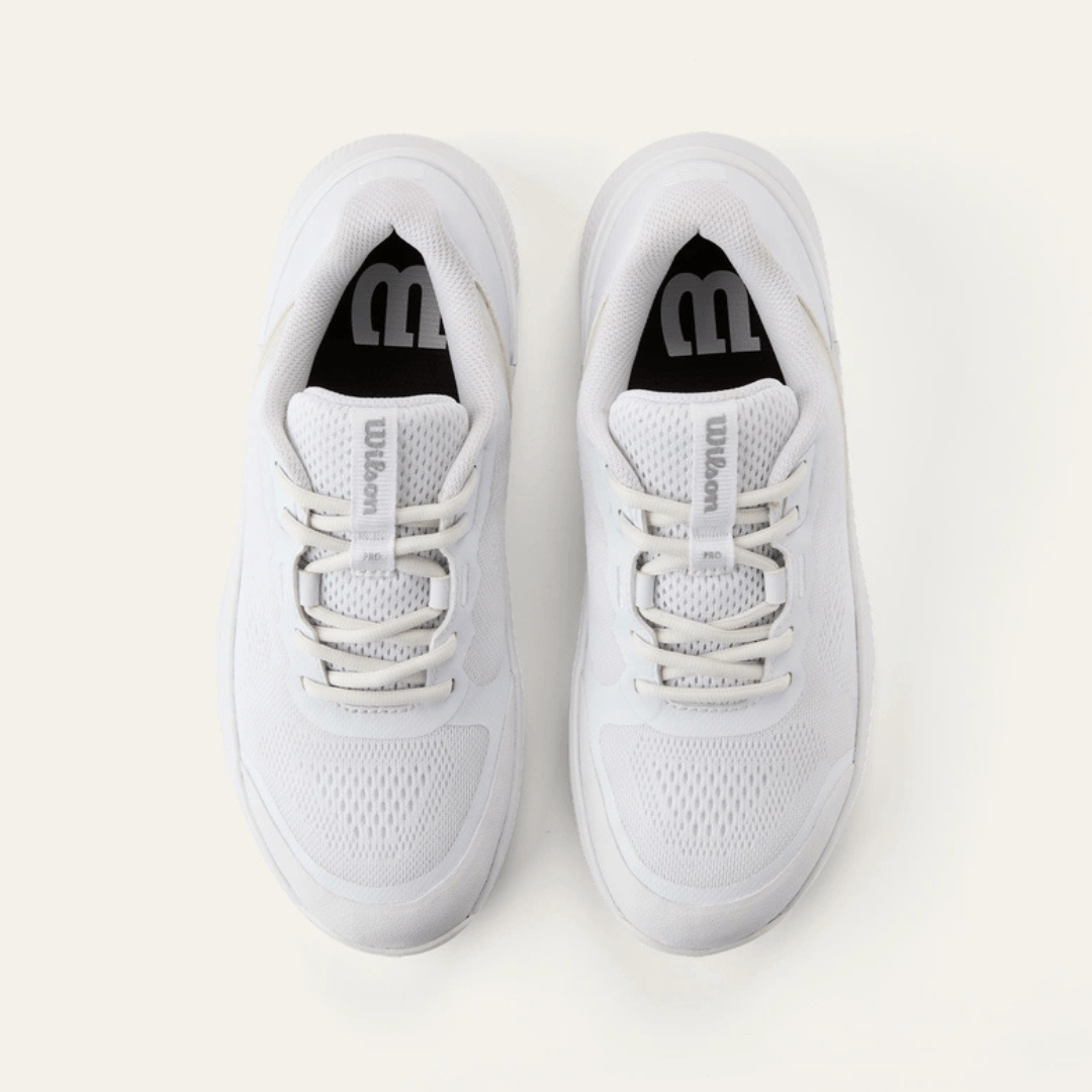 Wilson Intrigue Pro all court tennis shoes women white/white/silver