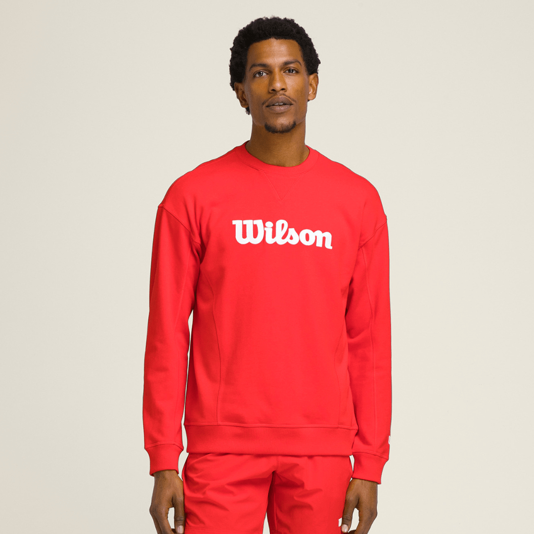 Wilson Men's Team Crewneck Infrared Script