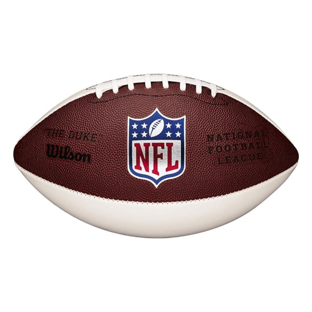 Wilson NFL Silver Series Mini Autograph The Duke amerikansk fodbold