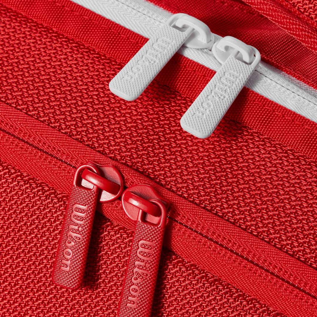 Wilson Super Tour 6-pack Wilson Red 2025 röd tennisväska