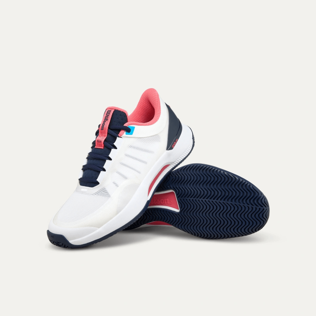 Wilson Intrigue Tour All Court Women's Tennis Shoe white / navy blazer / dubarry tennisskor dam