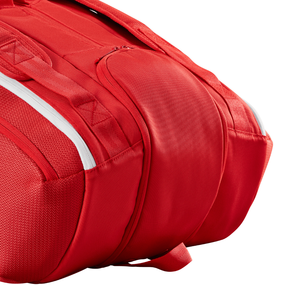 Wilson Super Tour 15-pack Wilson Red 2025 röd tennisväska