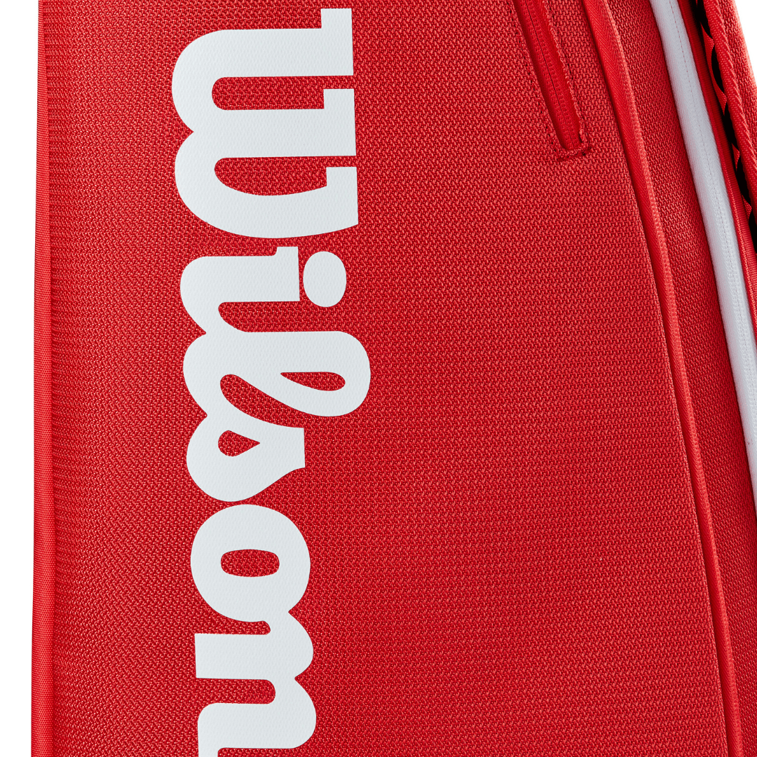 Wilson Super Tour 15-pack Wilson Red 2025 röd tennisväska