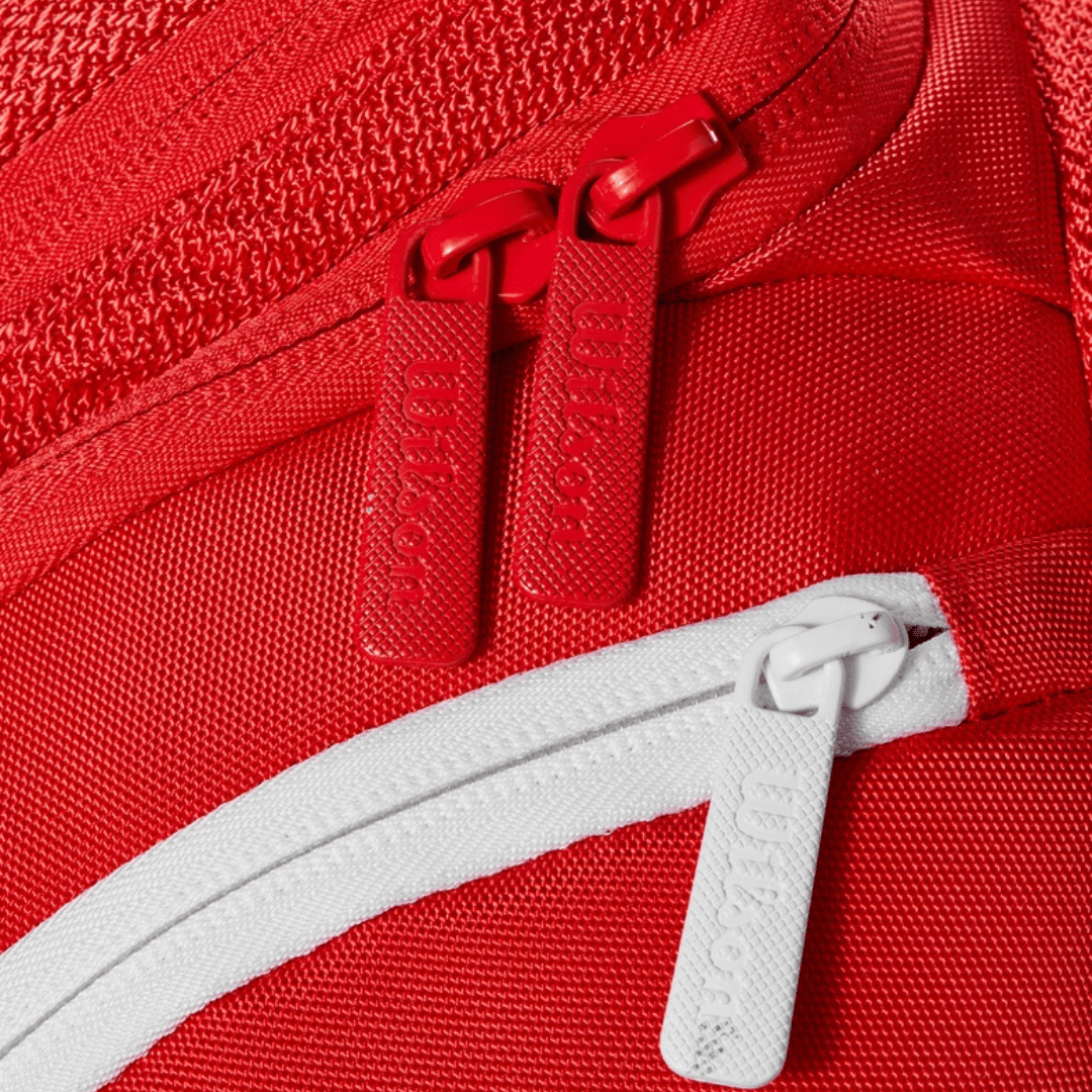 Wilson Super Tour Backpack Wilson red 2025 röd tennisryggsäck