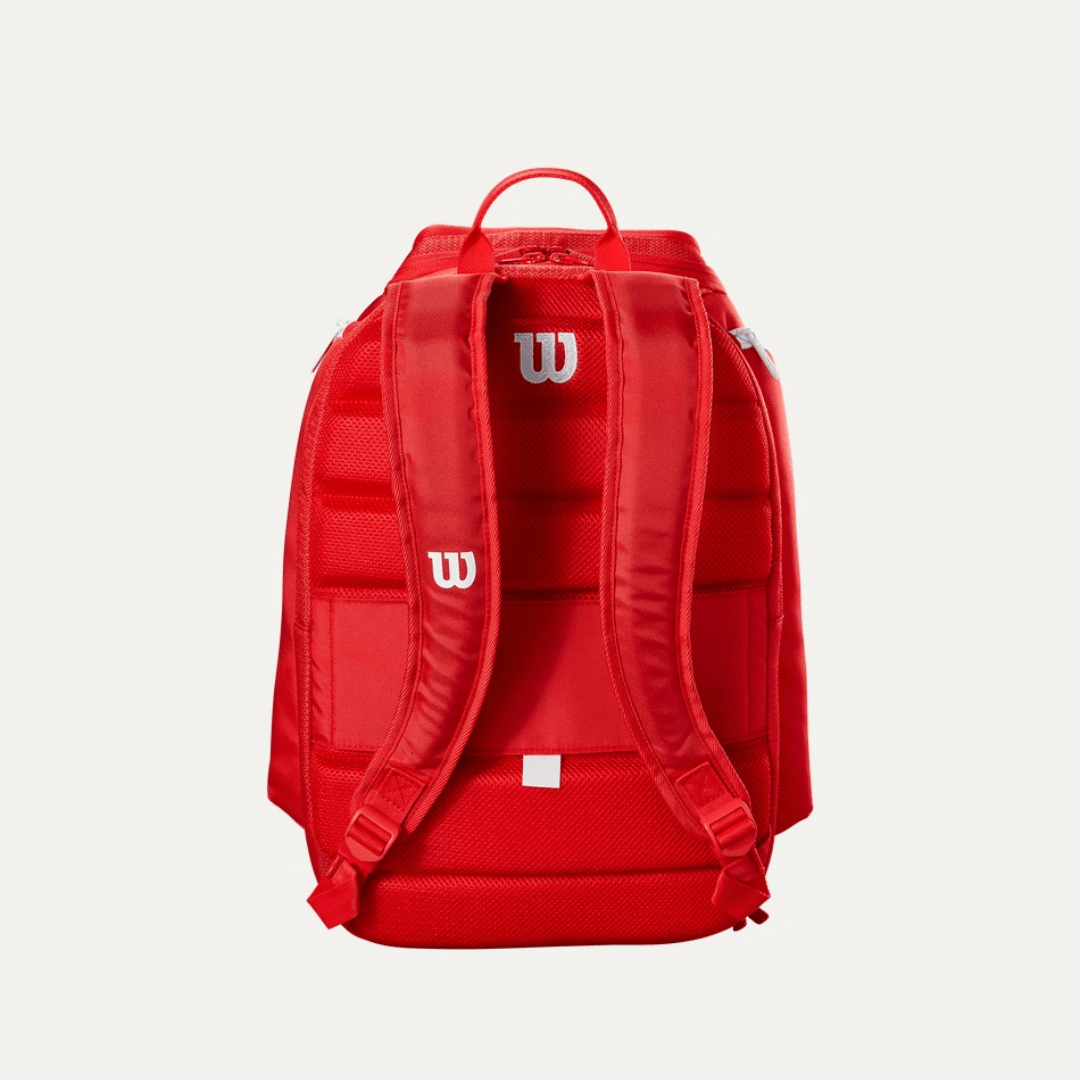 Wilson Super Tour Backpack Wilson red 2025 röd tennisryggsäck