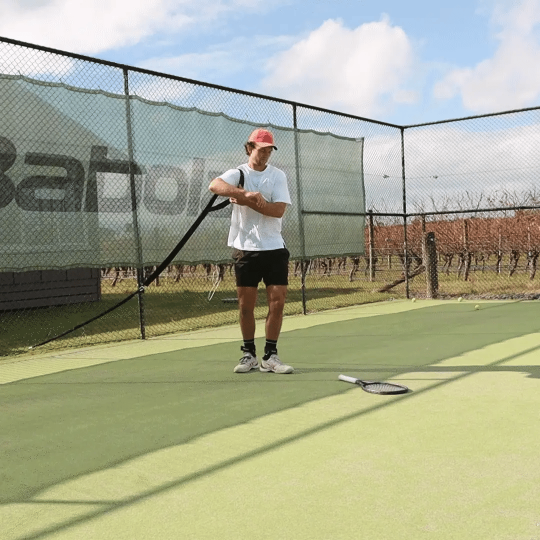 Xpand Kinetic Band för kraftfullare slag för tennisspelare