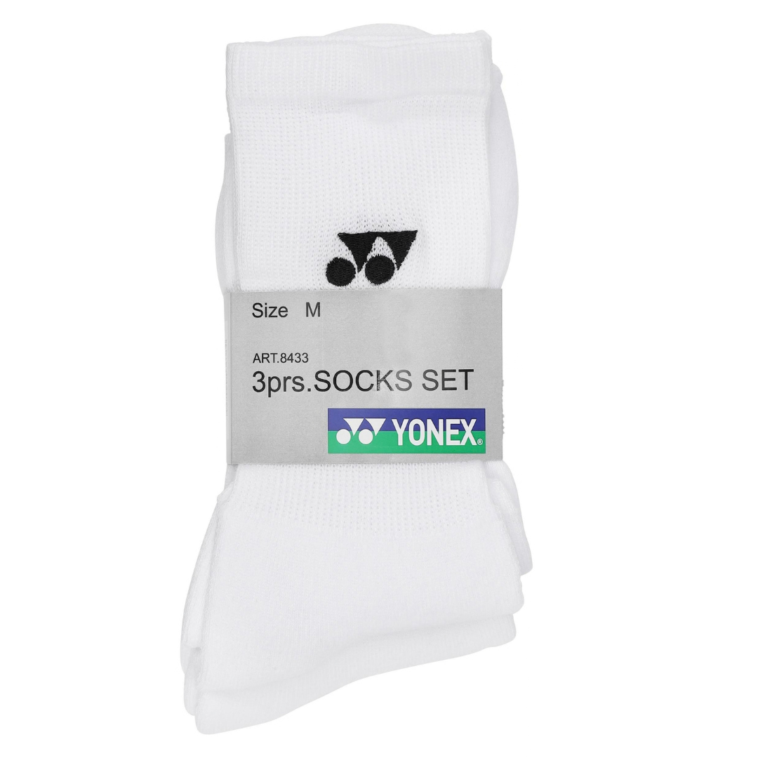 Yonex Performance Sock 3-pack White sports socks
