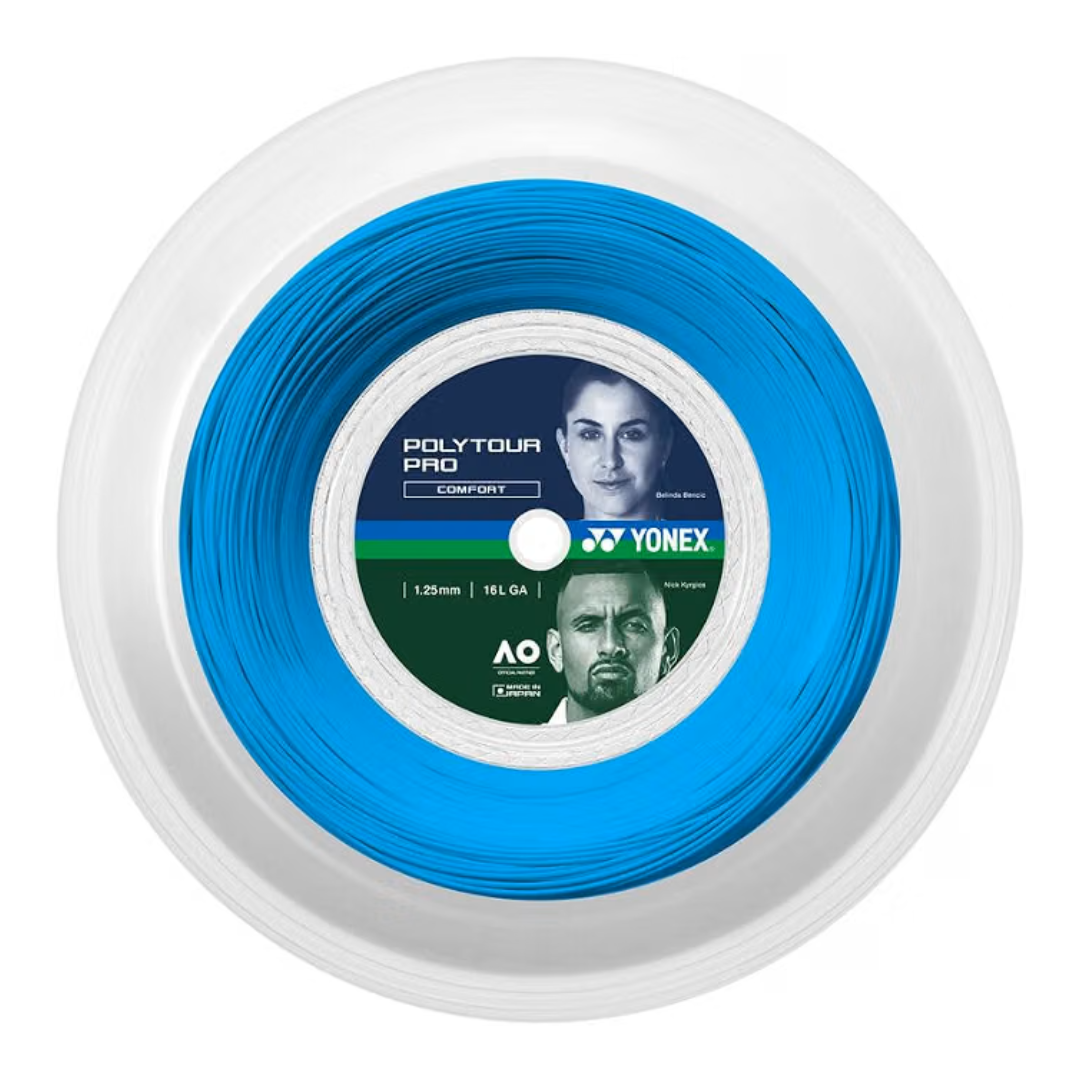Yonex PolyTour Pro Blue 200 m strengrulle