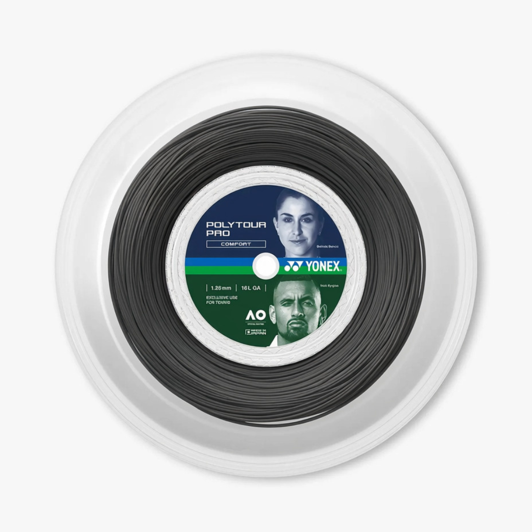 Yonex PolyTour Pro 200m string reel graphite