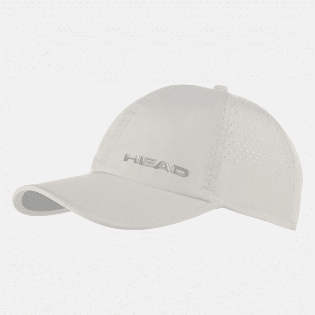 Head Pro Player Cap White keps tennis/padel