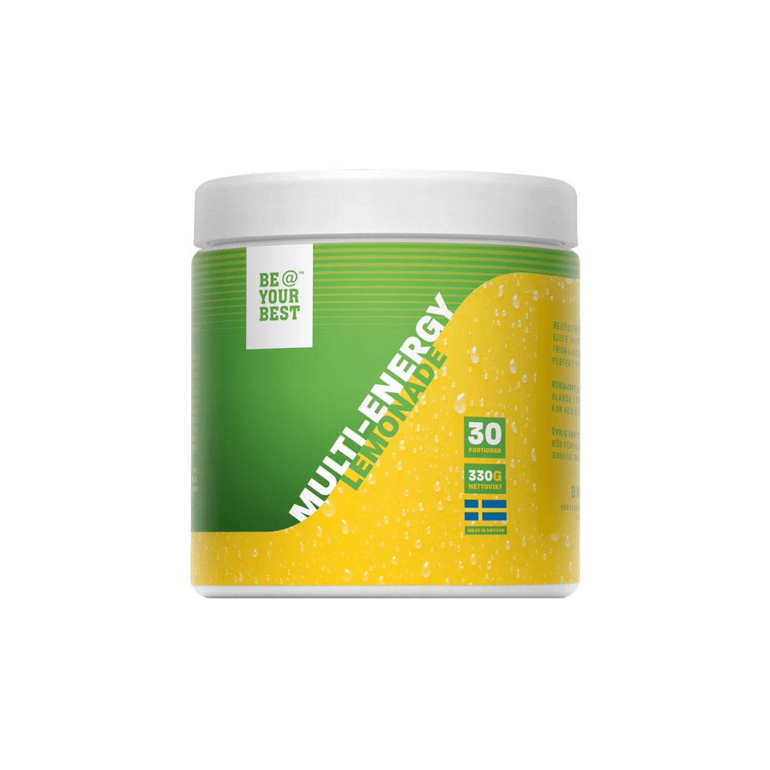 Beatyourbest 2st MULTI-ENERGY ELEKTROLYTER LEMONADE (KOFFEINFRI) sportdryck pulver