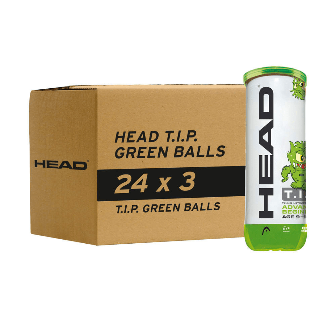 Head TIP green tennis ball stage 1 3-pack