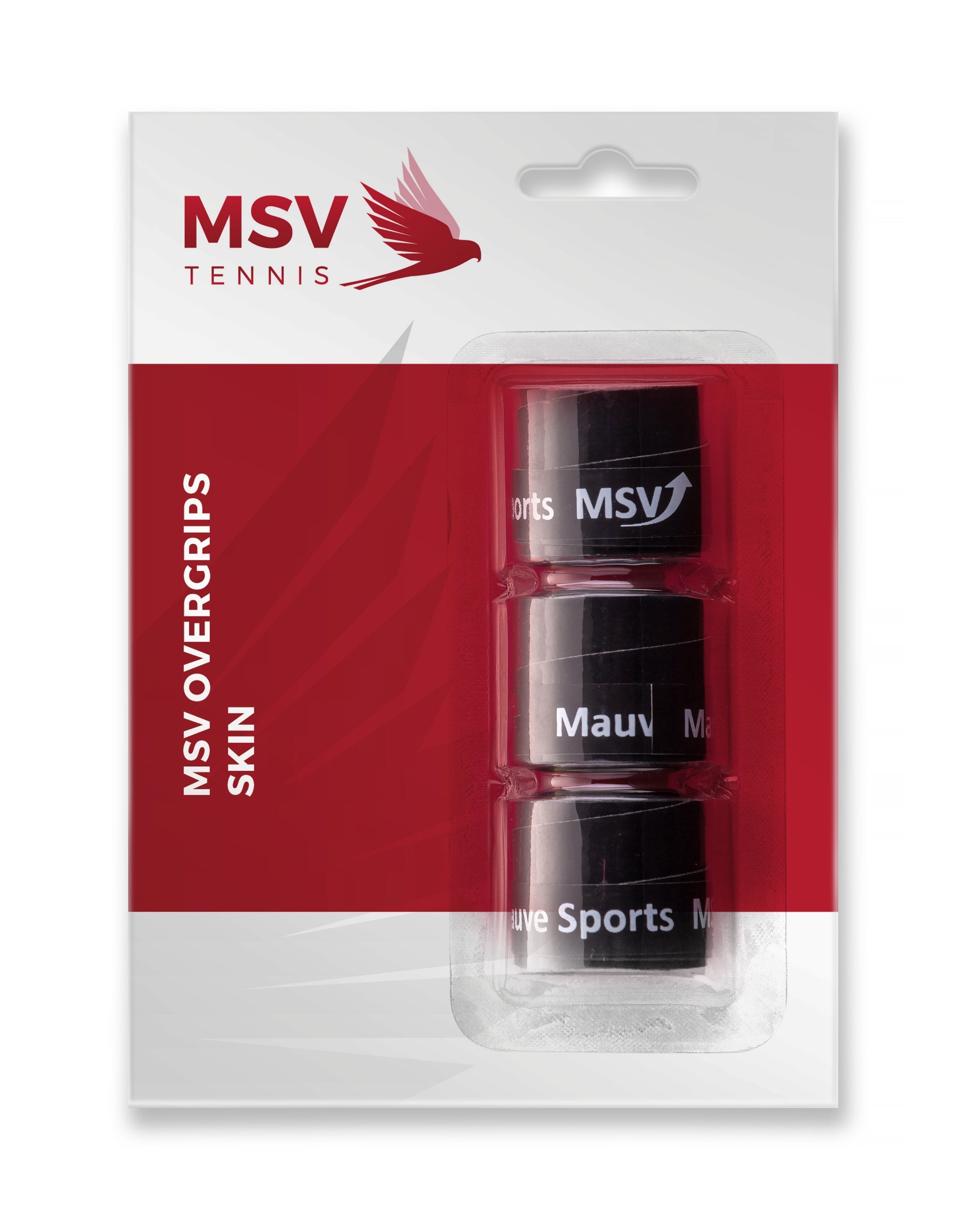 MSV 3-pack Overgrip Skin perforeret flere farver