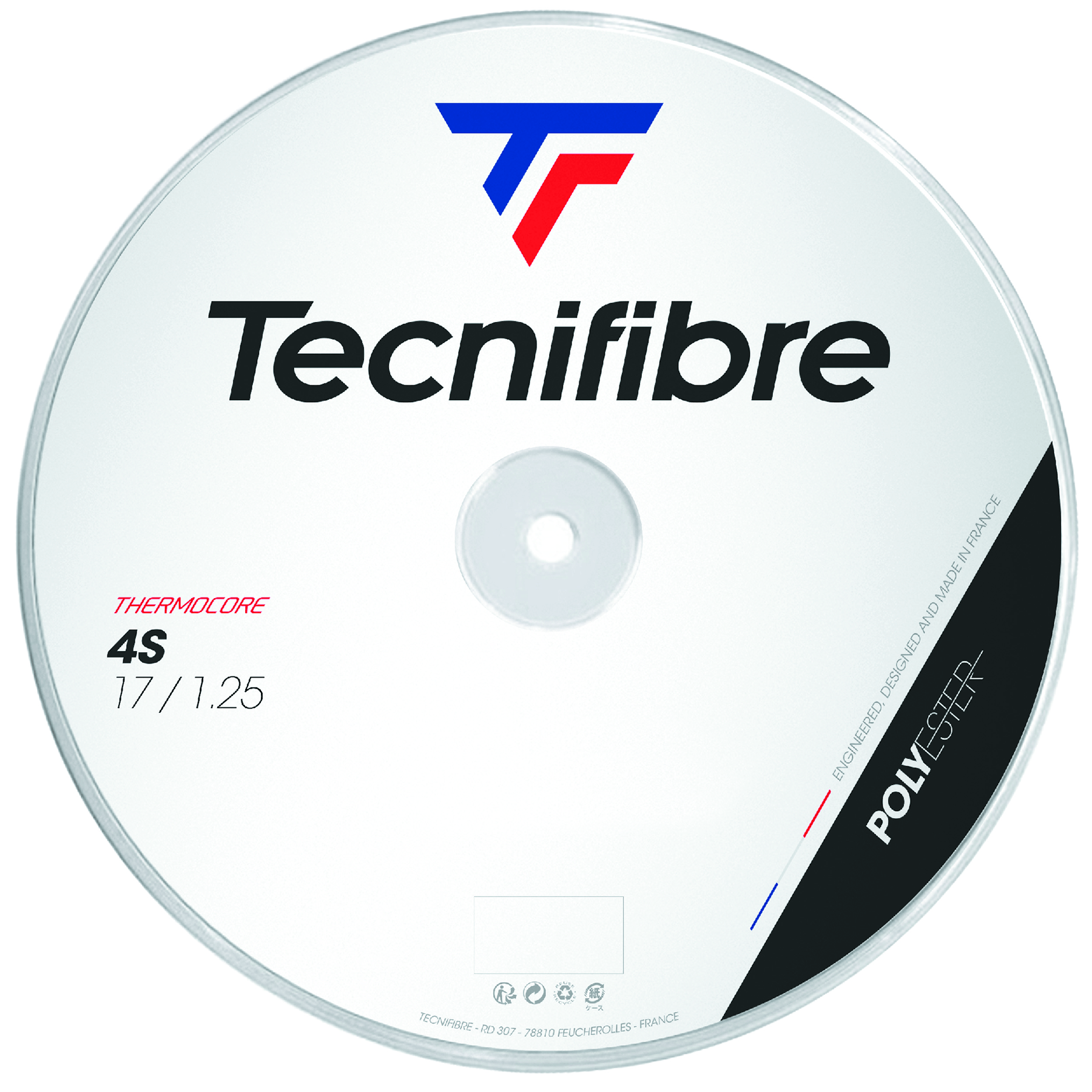 Tecnifibre 4S 200m rulle tennissträng