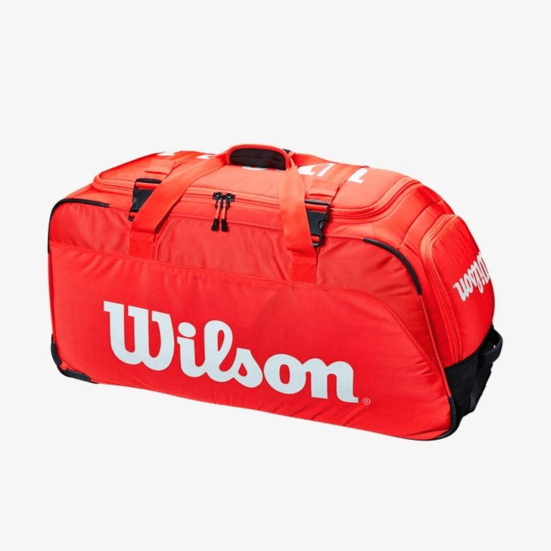 Wilson tennis bag red hot sale
