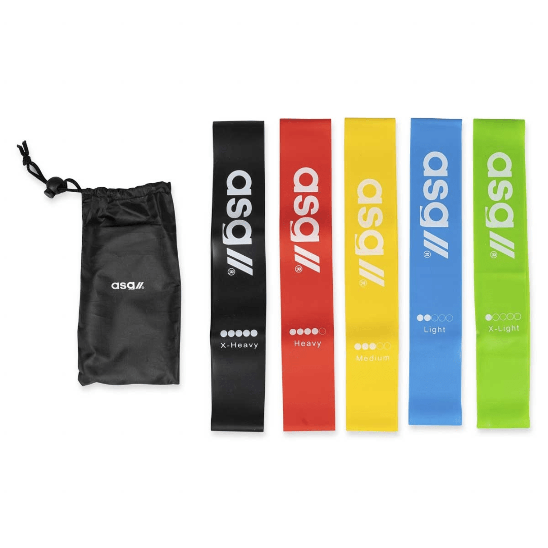 ASG Resistance Loop Bands 5st motståndsband 5-22kg (X-light to X-heavy)