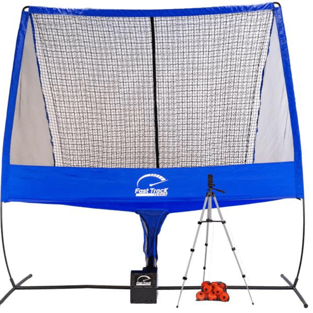 Fast Track Tennis rebounder-net med boldmaskine