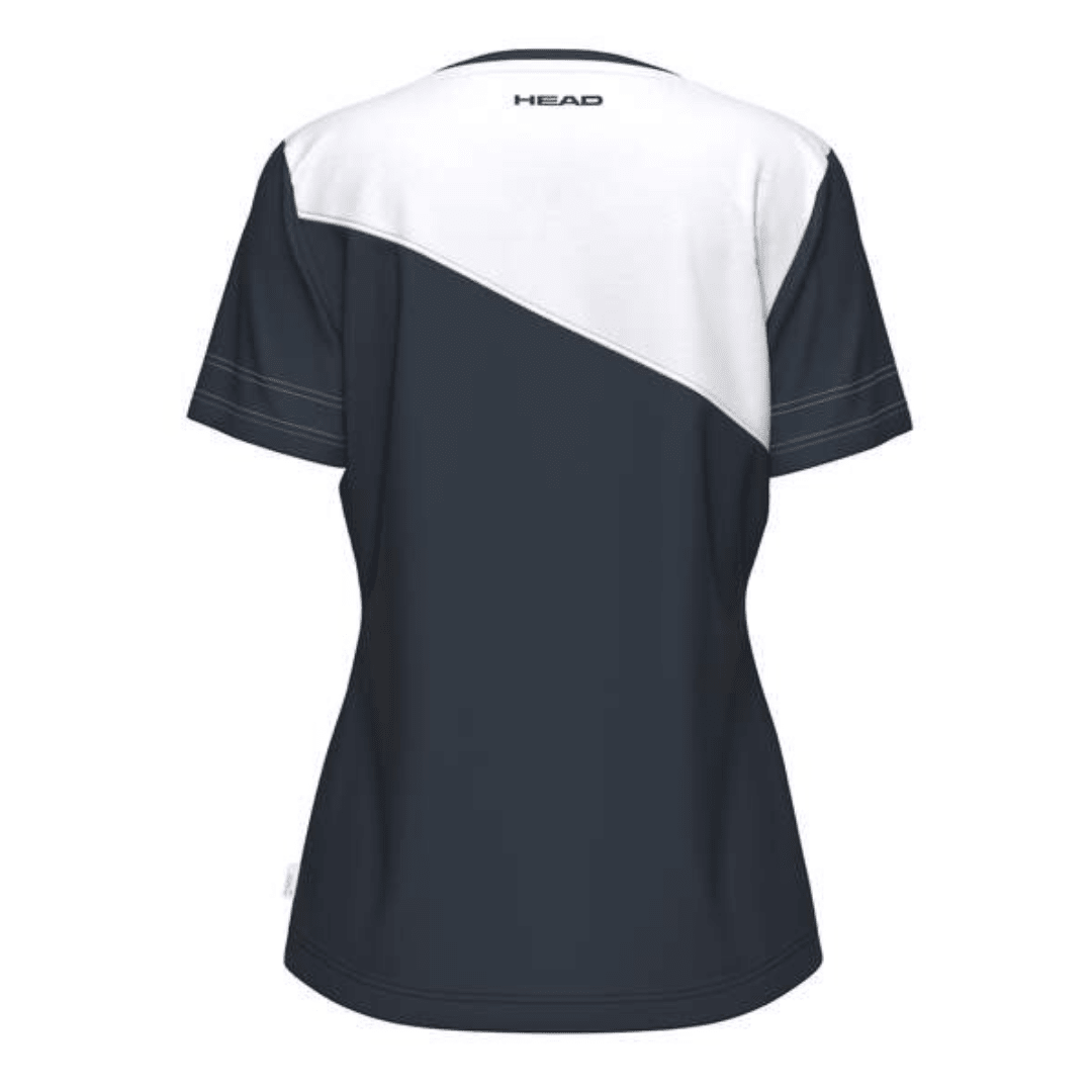 Head Tie-Break T-shirt Women Navy-White träningströja tennis & padel