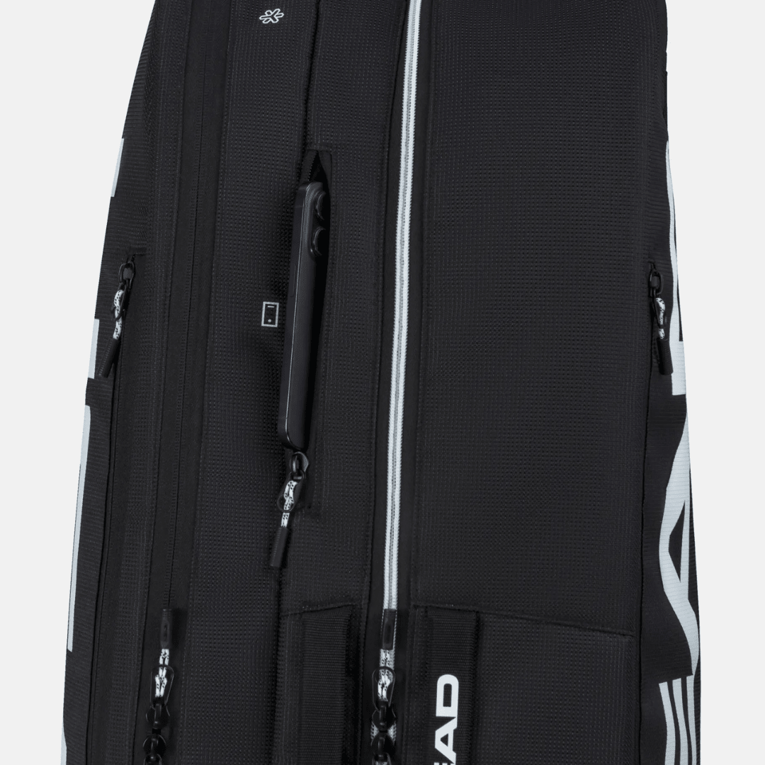 Head Tour Racquet Tennis Bag L BK tennis racket bag black
