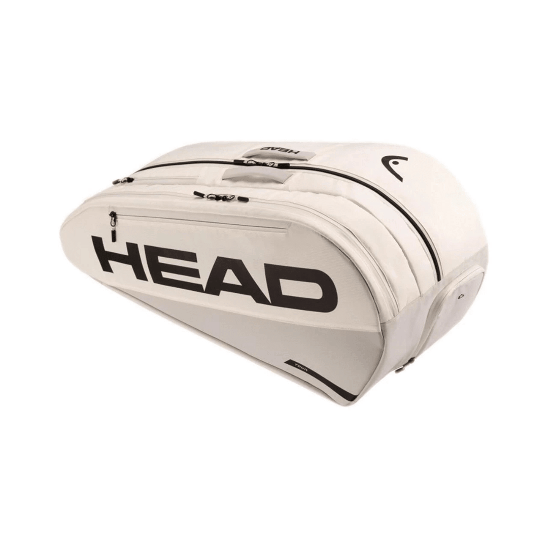 Head Tour Racquet Tennis Bag L WH tennis racket bag white