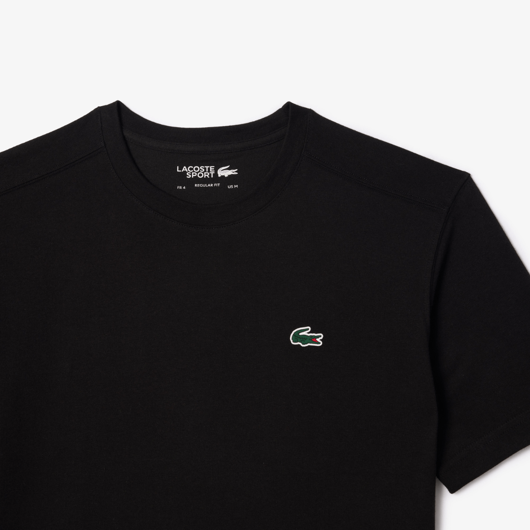 Lacoste Sport Men's T-shirt Regular Fit Black