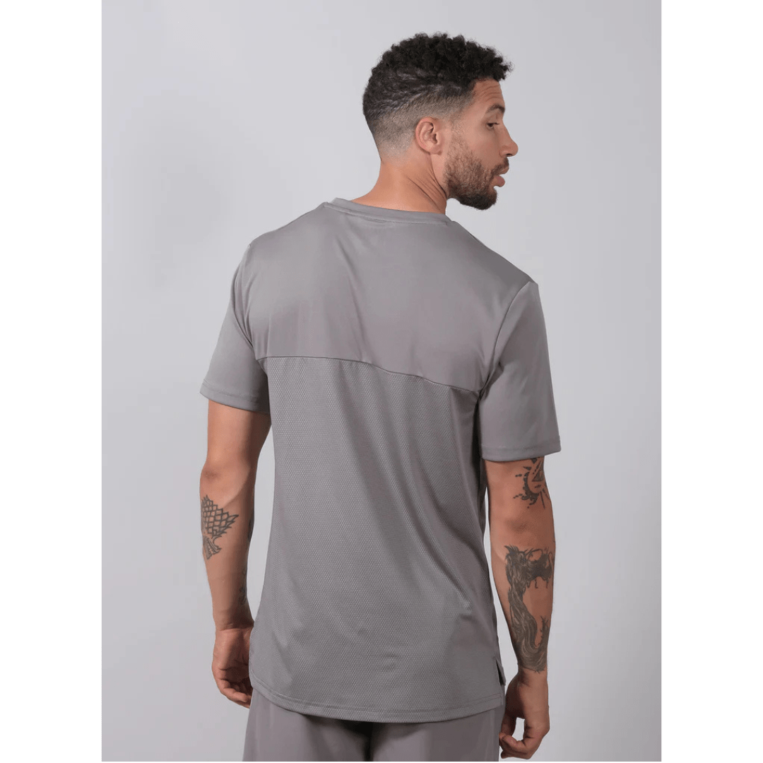 RS Men’s Performance Tee Solid Grey träningströja man