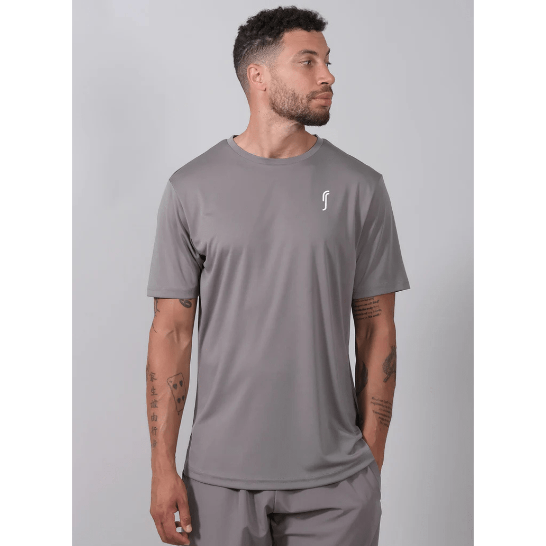 RS Men’s Performance Tee Solid Grey träningströja man