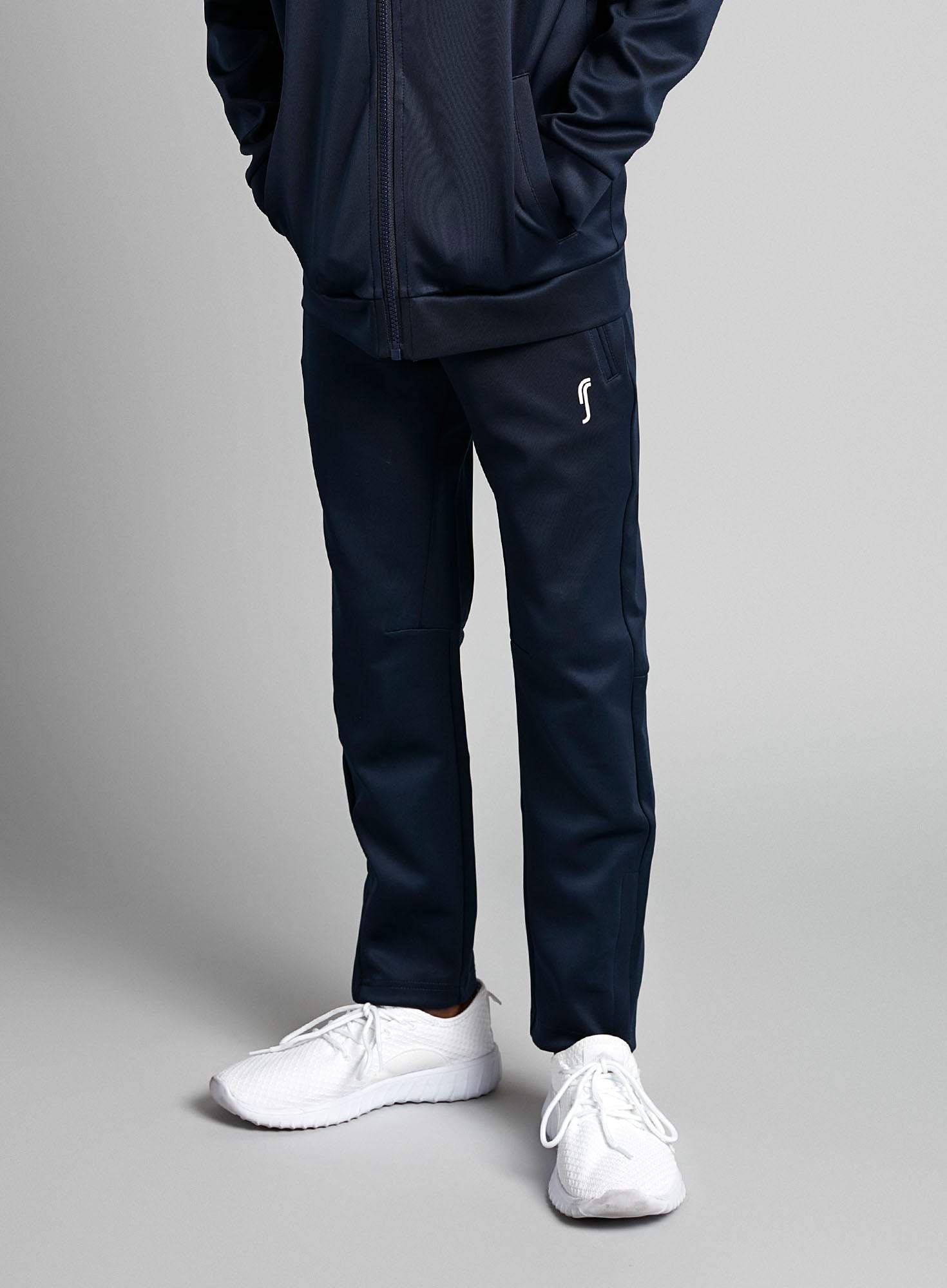 RS Boy's Court Pants Navy träningsbyxor