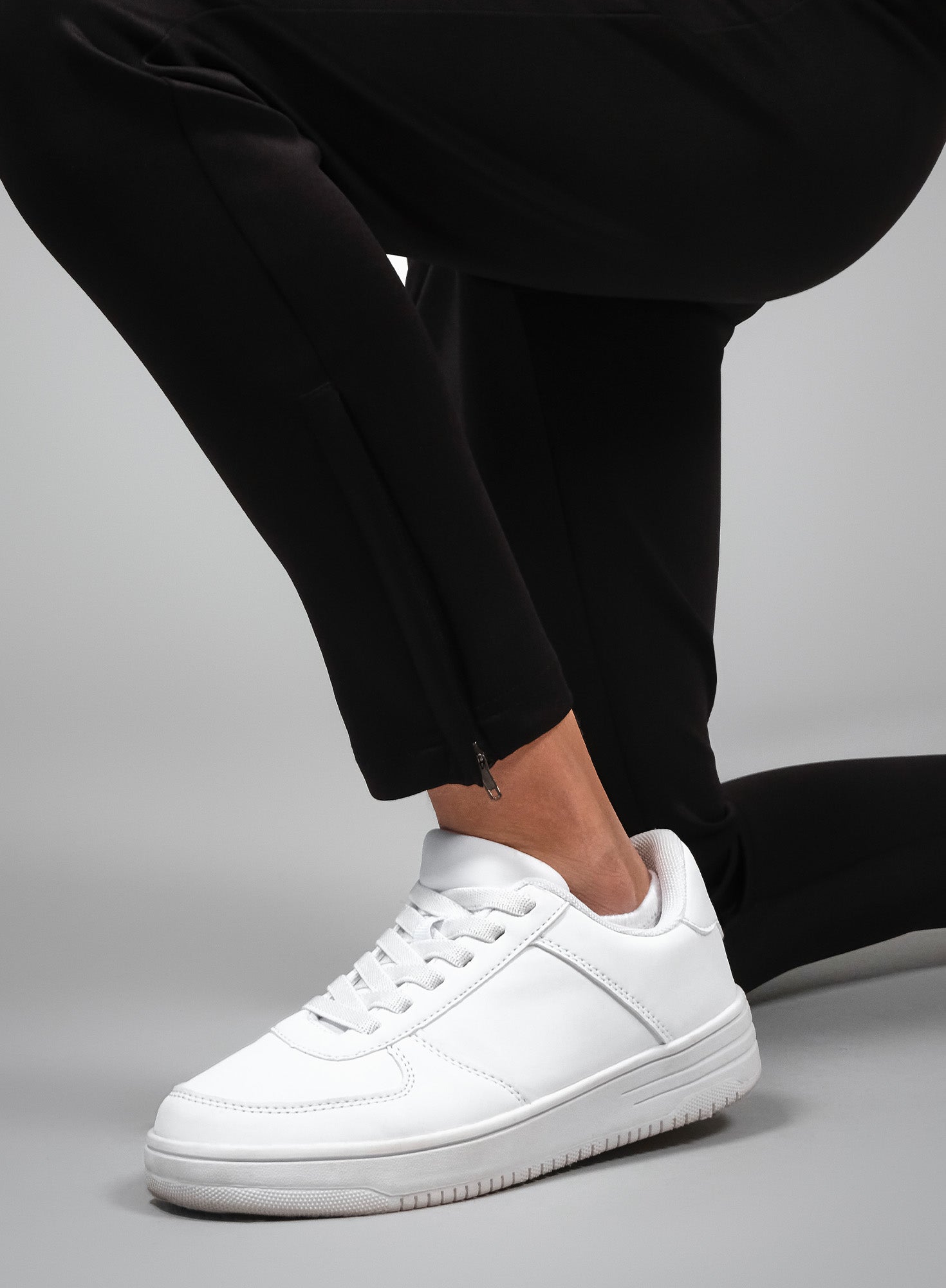 RS Girl's Court Pants Black träningsbyxor