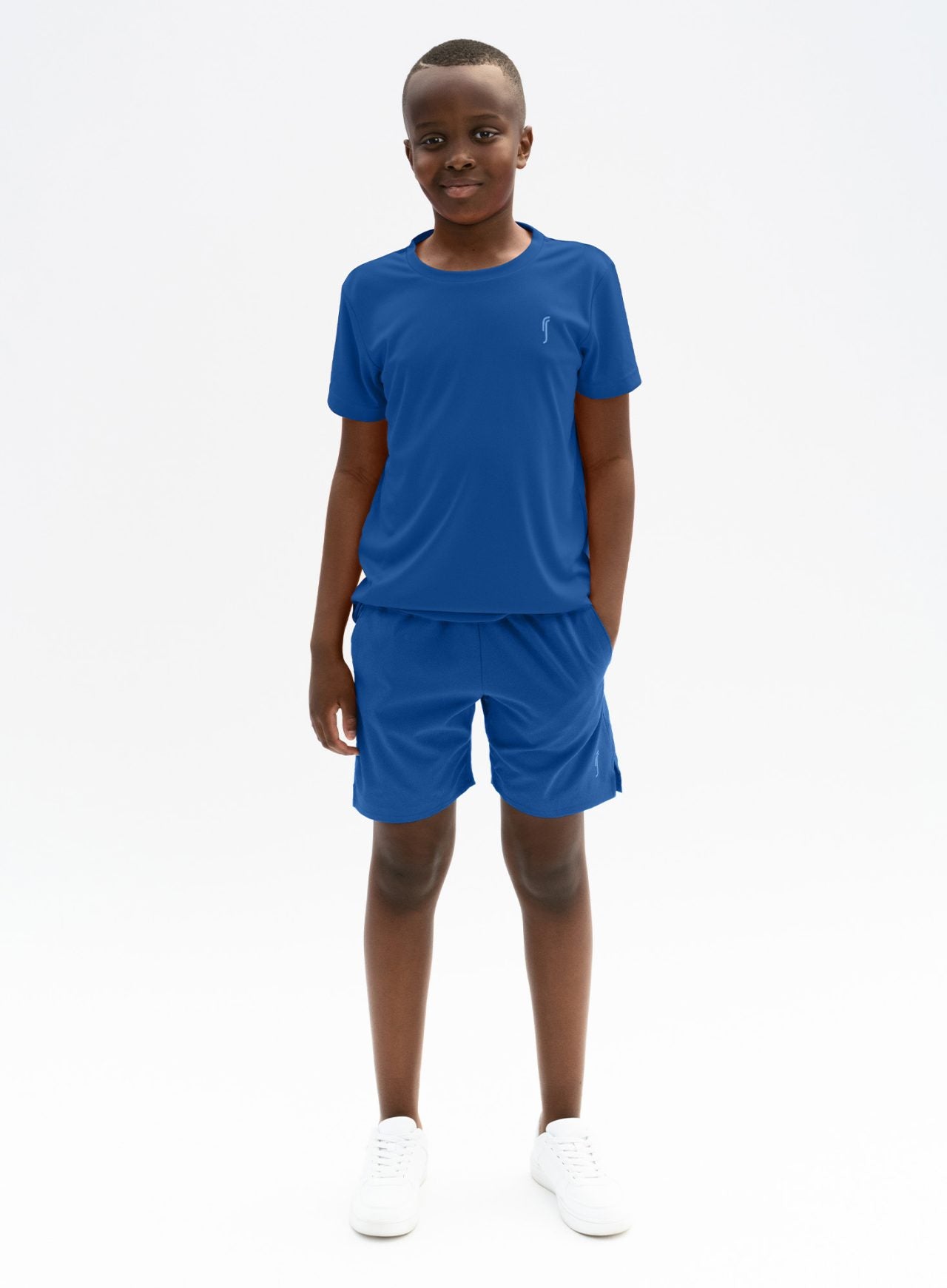 RS Junior Performance Shorts Striking Blue