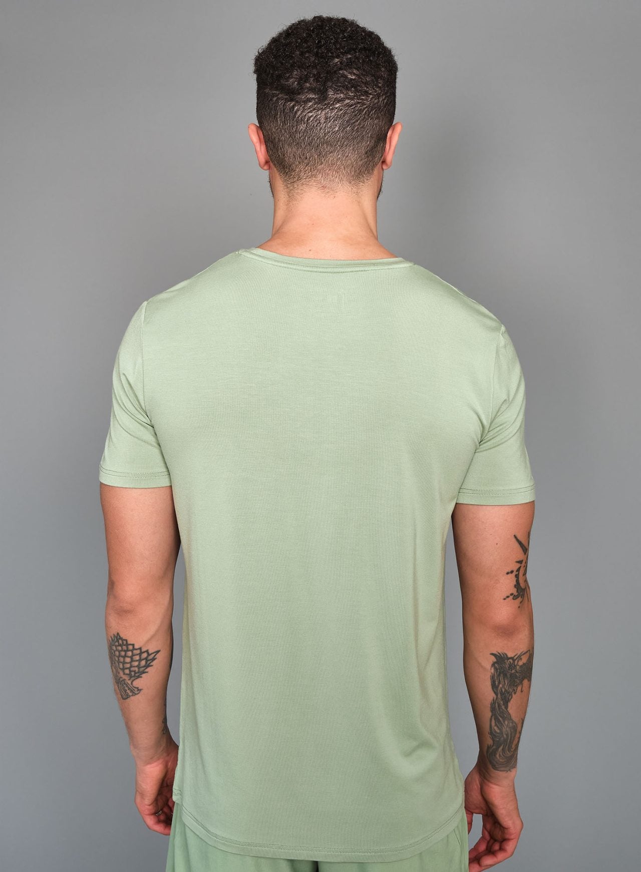 RS Men's Classic Modal T-shirt Soft Green