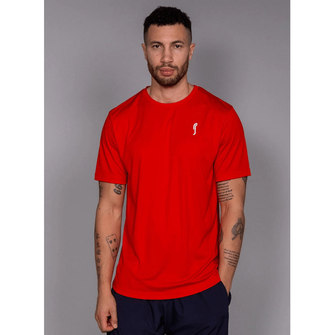 RS Men’s Performance Tee Striking Red träningströja man