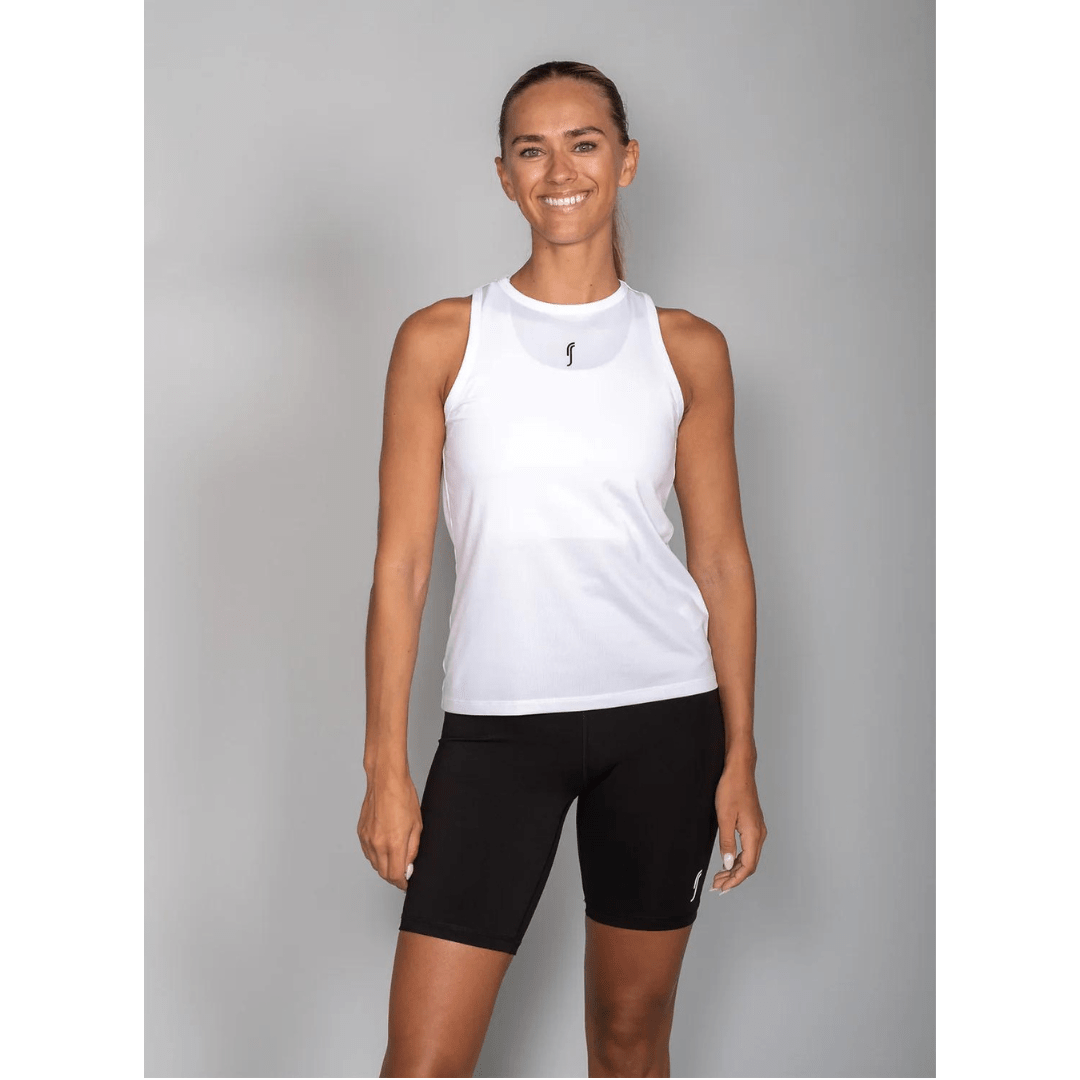 RS Women's Performance Tank Mesh hvid træningstank top tennis & padel