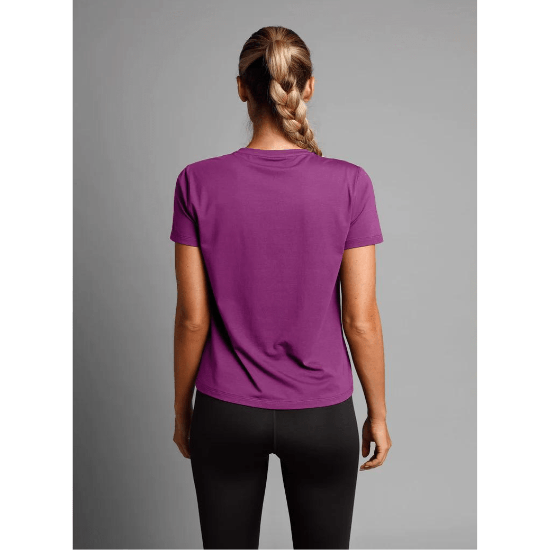 RS Paris Relaxed Tee Striking Purple træningstrøje kvinde