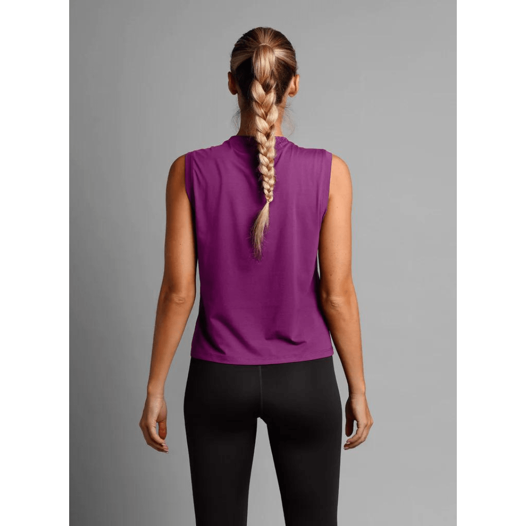 RS Relaxed Paris Tank Top Striking Purple træningstank top til kvinder