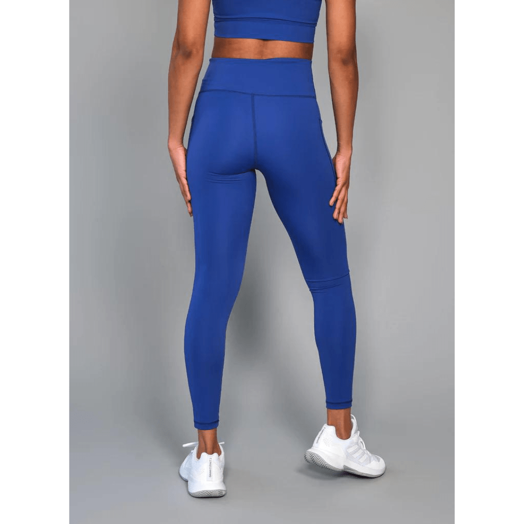 RS Women's Stretch Tech Side Pocket Tights Striking Blue tennis & padel