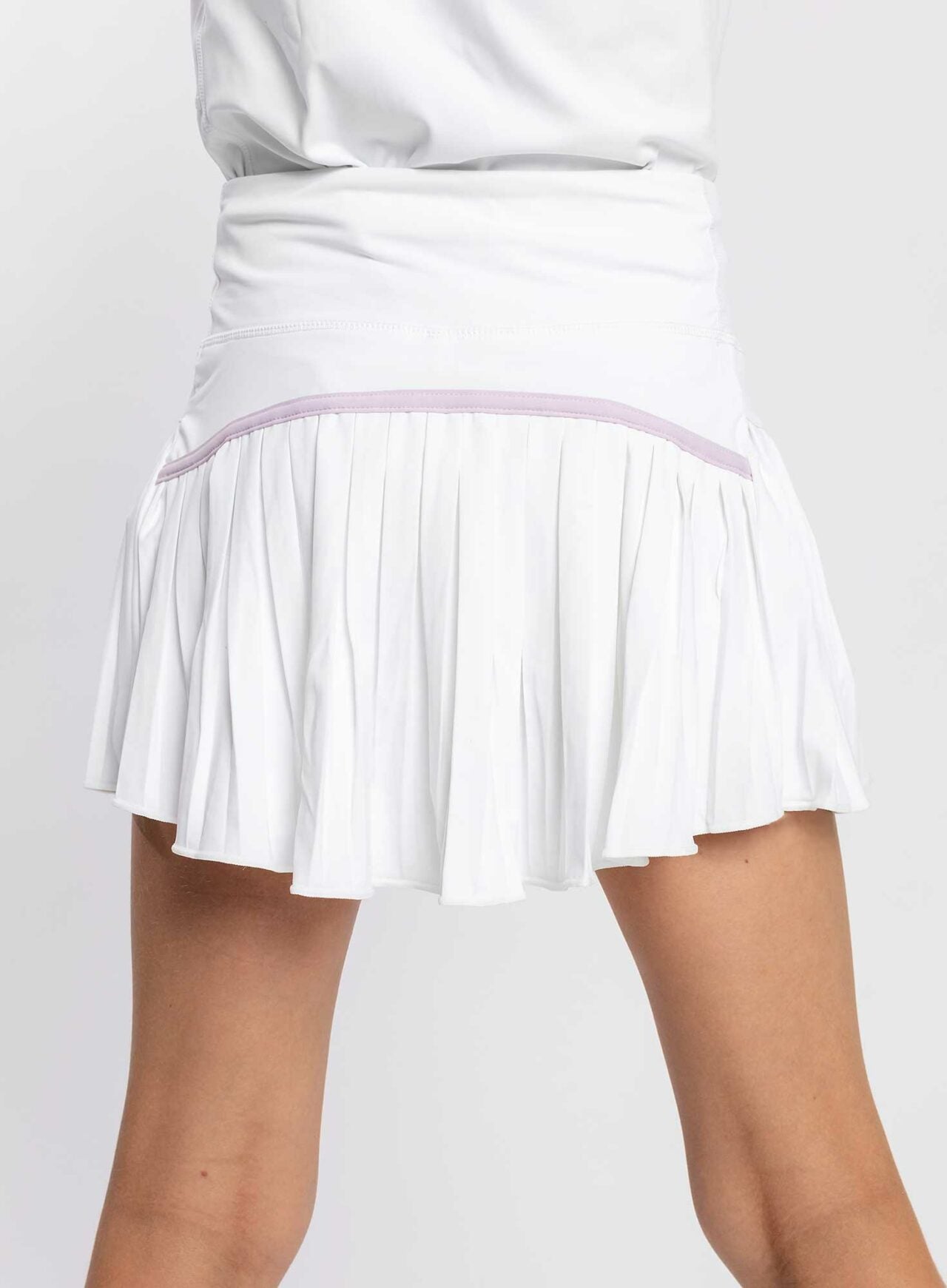 RS Girl's Match Skirt White