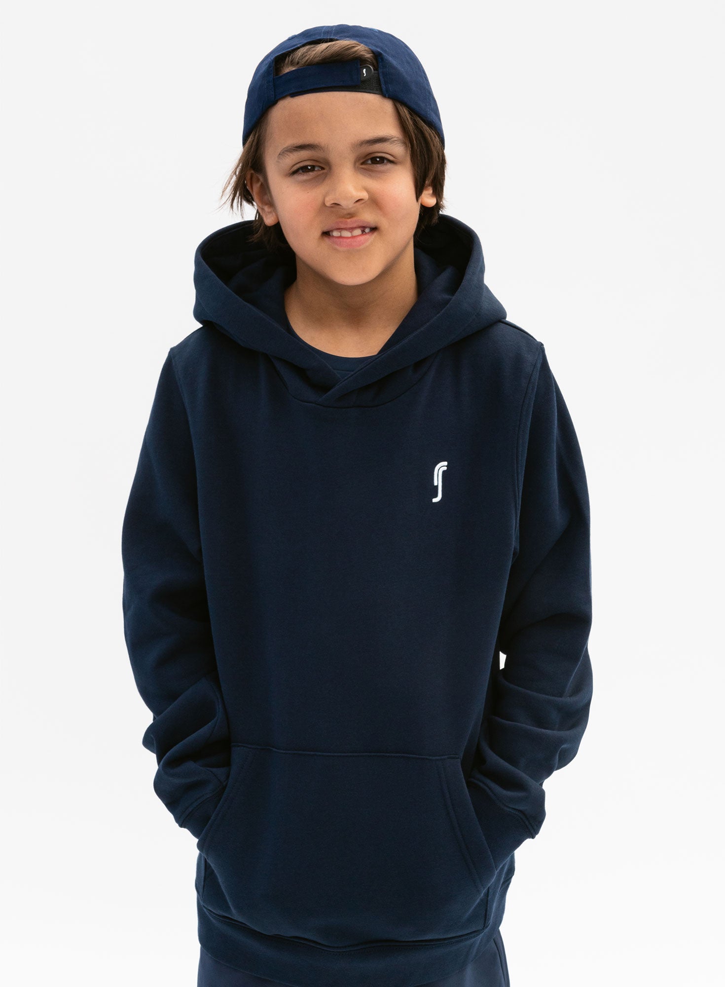 RS Junior Paris Hoodie Navy