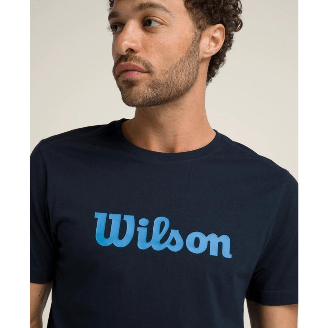 Wilson Men's Graphic Tee Classic Navy