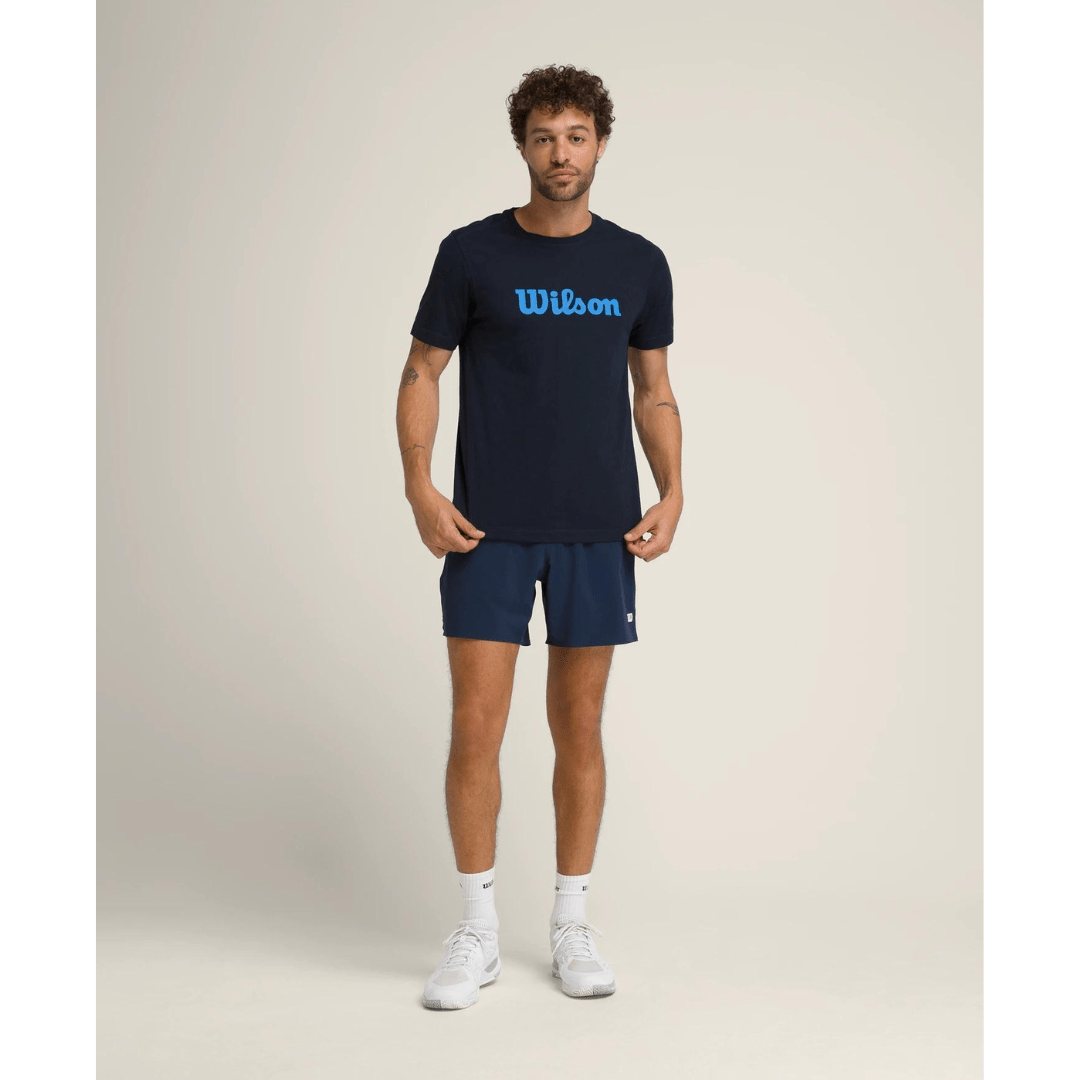 Wilson Men's Graphic Tee Classic Navy