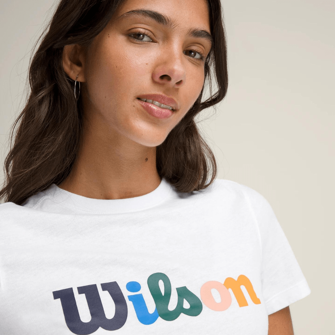 Wilson Women's Heritage Tee Bright White