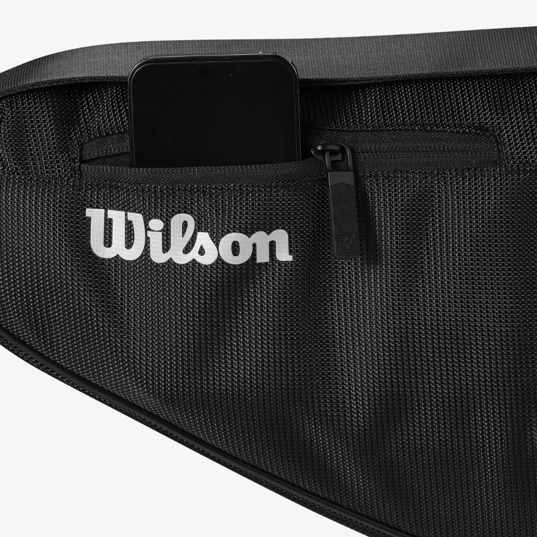 Wilson RF Racquet Cover Black racket case protection for tennis racket