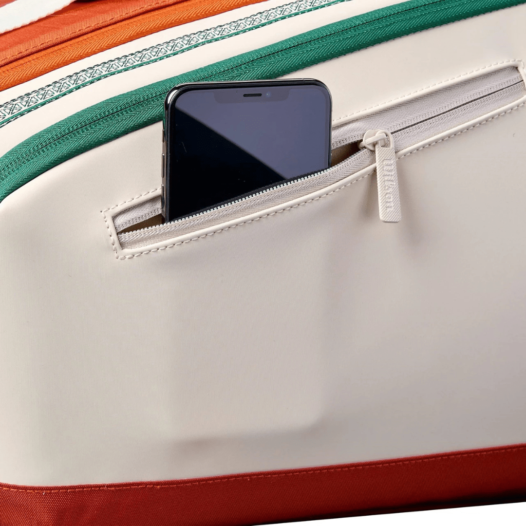 Wilson Roland Garros 2026 9-pack Racket Bag Cream tennisväska