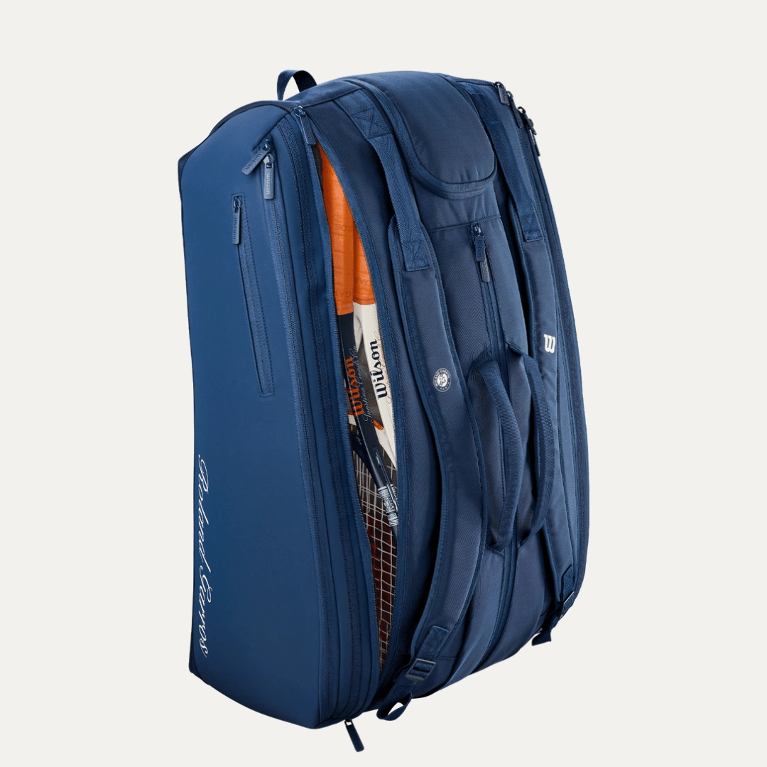 Wilson Roland Garros 2026 Session de Soiree 15-pack Bag Navy / Clay tennistaske